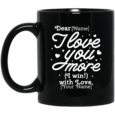 11 oz. Black Mug