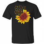 CubeBik Pi Numer Symbol Sunflower Shirt - Pi Sunflower Lover T-Shirt
