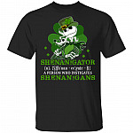 CubeBik Shenannigator T-Shirt - Funny St Patricks Day Gift