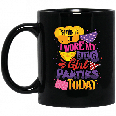 11 oz. Black Mug