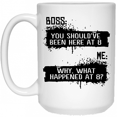 15 oz. White Mug