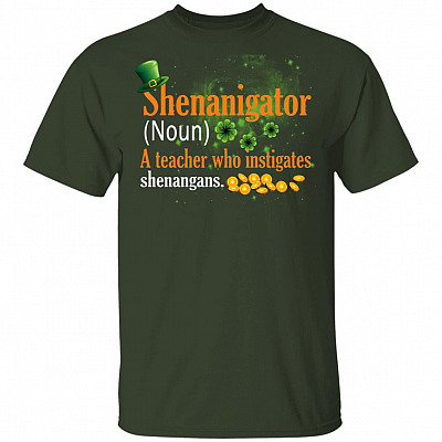CubeBik Shenanigator Teacher T-Shirt