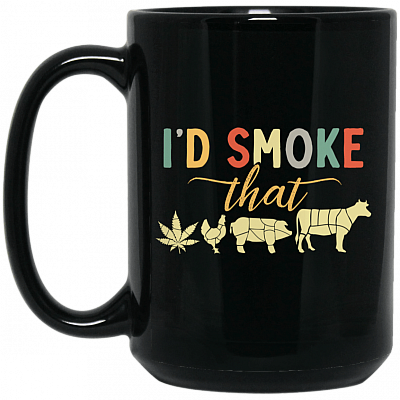 15 oz. Black Mug