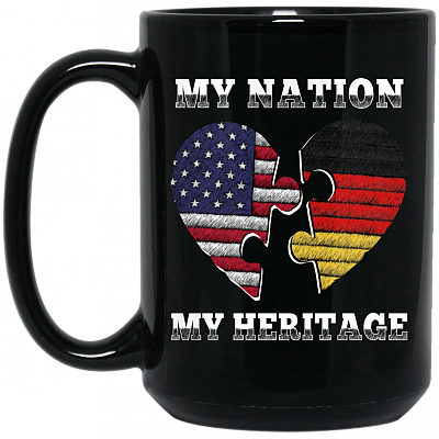 15 oz. Black Mug