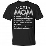 Cat Mom T-Shirt - Funny Cat Shirt