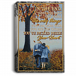 You Have Parked Inside Your Heart Wrapped Framed Canvas Prints - Unframed Poster - Home Decor Wall Art