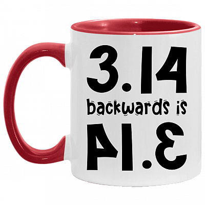 314 Backwards Is 413 Happy Pi Day 2020 Accent Mug
