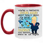 You're A Fantastic Scuba Diver Great Really Great Very Special Really Terrific Accent Mug