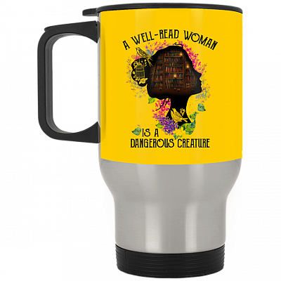 14 oz. Silver Travel Mug