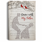 Dance With My Father Framed Canvas- Unframed Poster - Music Wall Art Decor