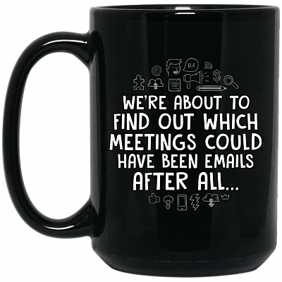 15 oz. Black Mug