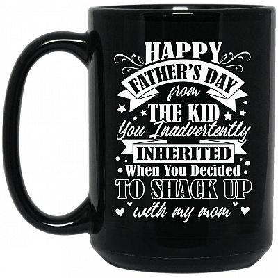 15 oz. Black Mug
