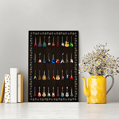 Alternative view of Guitar Lover Gallery Wrapped Framed Canvas Prints - Unframed Poster - Home Decor Wall Art