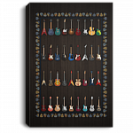 Guitar Lover Gallery Wrapped Framed Canvas Prints - Unframed Poster - Home Decor Wall Art