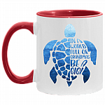 In A World Full Of Grandmas Be A Gigi Accent Mug - Funny Grandma Gifts