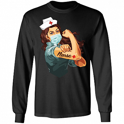 Nurse Strong Women Hoodie - Sweatshirt - Long Sleeve Shirt - Nurse T Shirts For Women