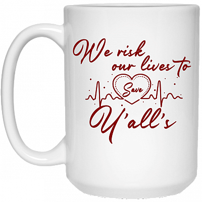 15 oz. White Mug