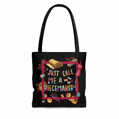 Just Call Me A Piecemaker All Over Print Tote Bag - Shoulder Bag - Quilt Lovers Gift