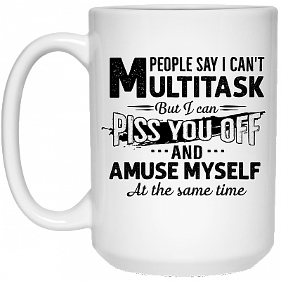 15 oz. White Mug