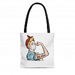 Strong Emergency Room Nurse All Over Print Tote Bag – Shoulder Bag – Reusable Grocery Shopping Bag