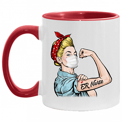 Strong Emergency Room Nurse Accent Mug