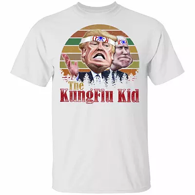 The Kungfl-u Kid Trump and Pence Vintage Funny T-Shirt