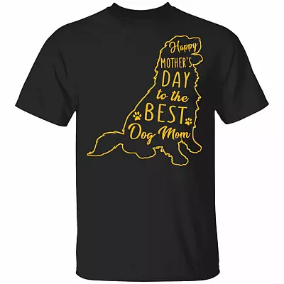 Happy Mother's Day To The Best Dog Mom T-Shirt - V-Neck Tee