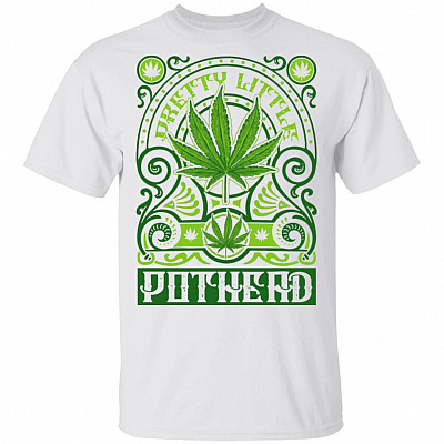 Pretty Little Pot Head Smoke Funny 420 T-Shirt