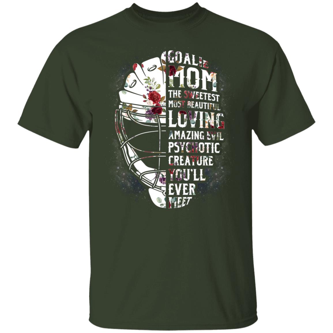 CubeBik Goalie T-Shirt - Funny Hockey Mom Shirt CubeBik Goalie T-Shirt - Funny Hockey Mom Shirt