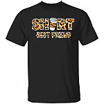 Leo-pard  Short Best Friend Couple Friend T-Shirt