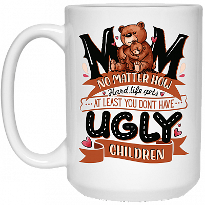 15 oz. White Mug