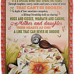 Mother And Daughter It's A Special Pond That Spans The Years Fleece Blanket - Mother Daughter Gifts Blanket