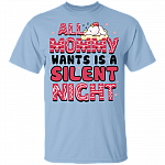 All Mommy Wants Is A Silent Night Youth Shirt - Toddler Boy And Girl Shirts, Light Blue, Youth T-Shirt All Mommy Wants Is A Silent Night Youth Shirt - Toddler Boy And Girl Shirts, Light Blue, Youth T-Shirt