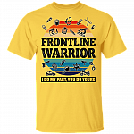 Frontline Warrior - I Do My Parts - You Do Yours T-Shirt - V Neck, Daisy, Unisex T-Shirt