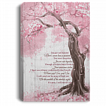 You Are Not Hidden There’s Never Been a Moment You Were Forgotten Framed Canvas - Unframed Poster, White, 0.75'' Framed Canvas