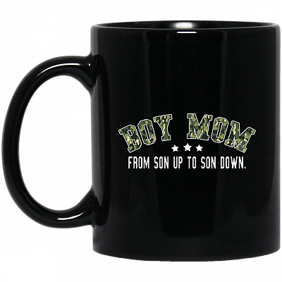 11 oz. Black Mug