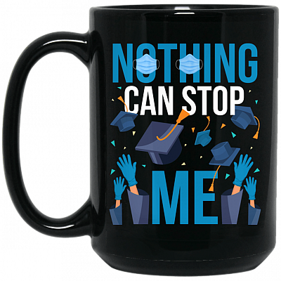 15 oz. Black Mug