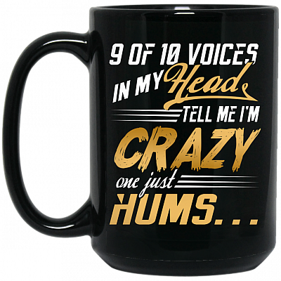 15 oz. Black Mug