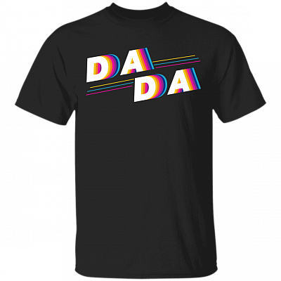 Dada T Shirt - Father's Day Gift For Dad - Funny Gift For New Daddy, Black, Unisex T-Shirt