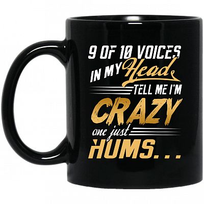 11 oz. Black Mug