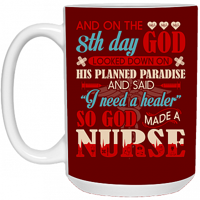 15 oz. White Mug