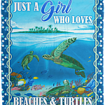 Just A Girl Who Loves Beaches And Turtles Fleece Blanket - Premium Sherpa Blanket - Woven Blanket, Columbia Blue, Cozy Plush Fleece Blanket - 50x60 Just A Girl Who Loves Beaches And Turtles Fleece Blanket - Premium Sherpa Blanket - Woven Blanket, Columbia Blue, Cozy Plush Fleece Blanket - 50x60