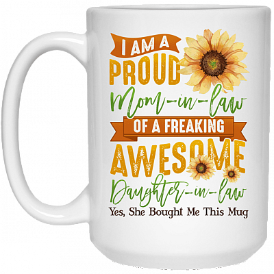 15 oz. White Mug