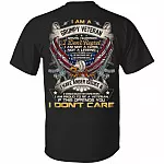 I Am A Grumpy Veteran I Served I Sacrificed I Don't Regret I Am Not A Hero Not A Legend Print On Back T-Shirt, Black, Unisex T-Shirt I Am A Grumpy Veteran I Served I Sacrificed I Don't Regret I Am Not A Hero Not A Legend Print On Back T-Shirt, Black, Unisex T-Shirt