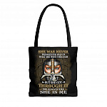 She Was Never Prepared for Half of What She Went Through but She Got It She Is Me All Over Print Tote Bag - Shoulder Bag