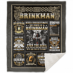 Never Underestimate The Power Of A Brinkman Fleece Blanket - Premium Sherpa Blanket - Woven Blanket
