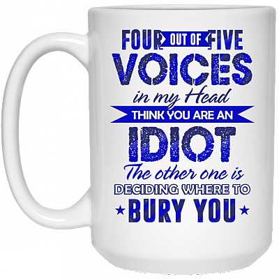 15 oz. White Mug