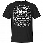 Old Fashioned Baskin's Sardine Old Premium Quality Works Every Time T-shirt, Black, Unisex T-Shirt