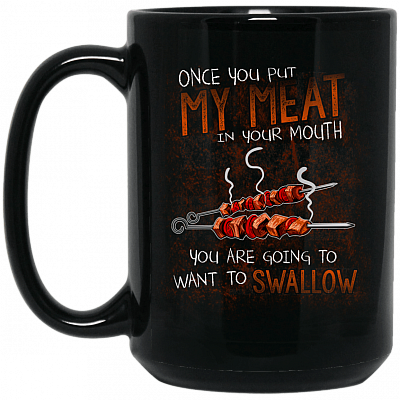 15 oz. Black Mug