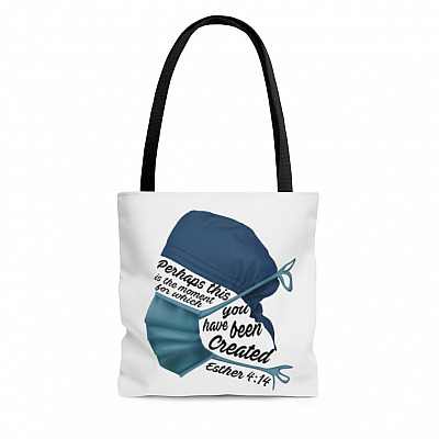 Perhaps This Is the Moment for Which You Have Been Created All Over Print Tote Bag - Shoulder Bag